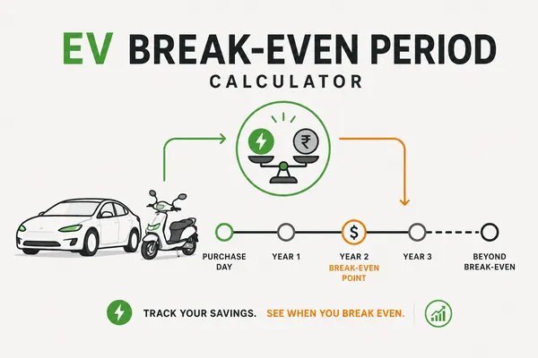 EV Break-Even Calculator